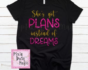 Joey McIntyre Inspired "She's Got Plans Instead of Dreams" Shirt - Great Gift for your Blockhead Bestie!