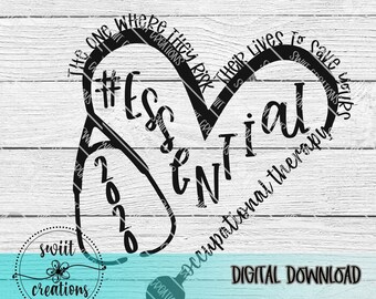 Occupational Therapy Svg Etsy