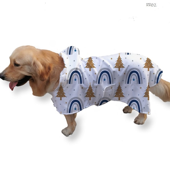dog robe towel