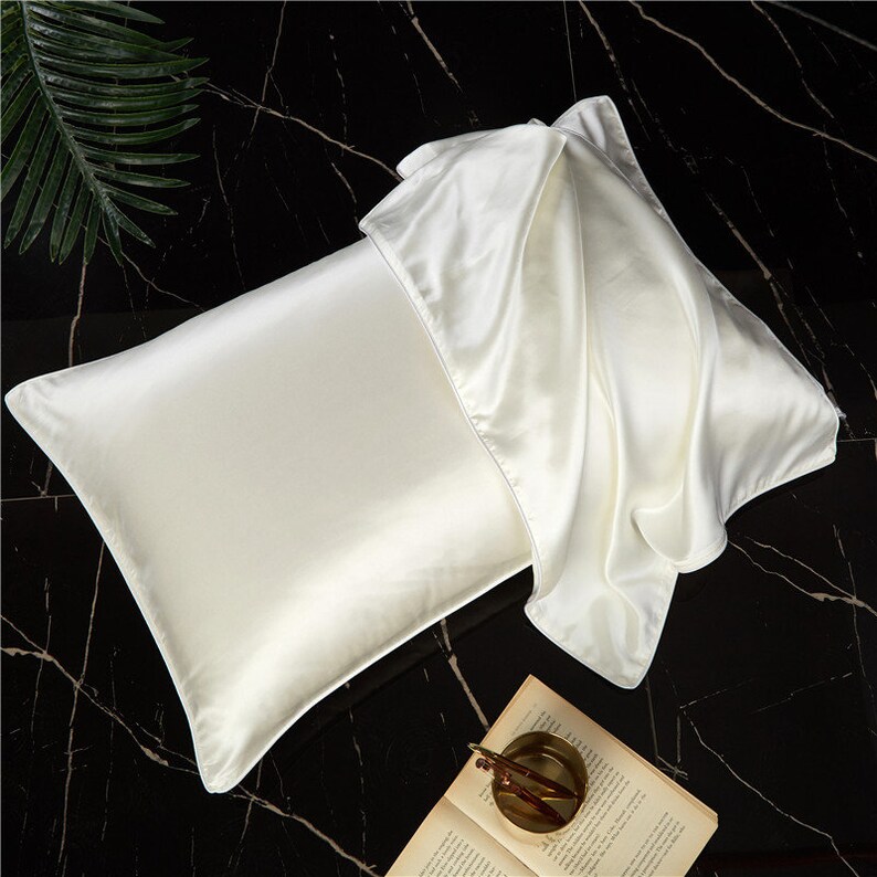 one sided silk pillowcase