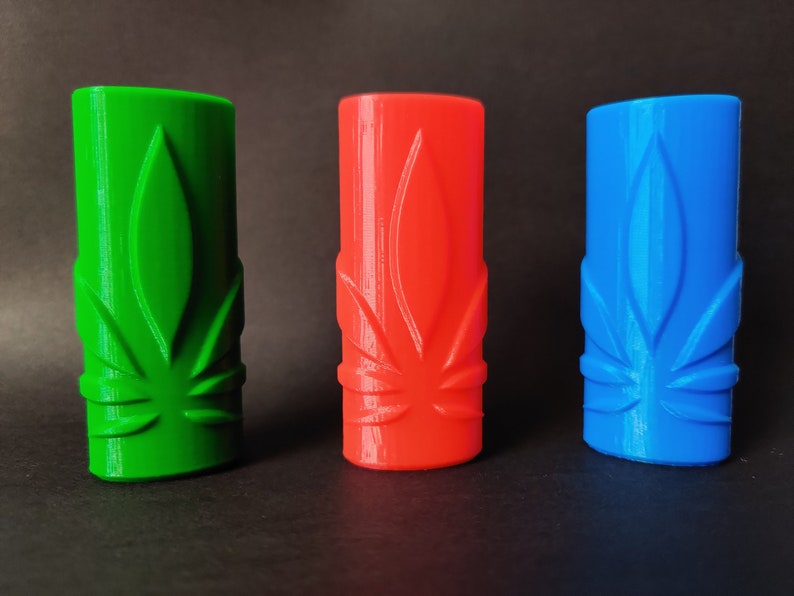 Minimalist 3DPrinted Cannabis Leaf Lighter Case for Large BIC Etsy