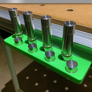 DogKennel™ by RAB Tools : Bench Dog Storage Rack For Your Festool MFT or Kreg ACS (Sizes Vary)