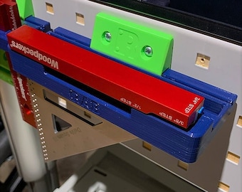 SpeedRack™ V2 by RAB Tools : For Your ACS or MFT - Storage Rack With Integrated Tray For Your Speed Square (Multiple Versions Available)