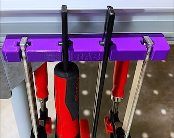 BarRack-CH™ Clamp Holder: F-Style & Trigger Clamp Storage
