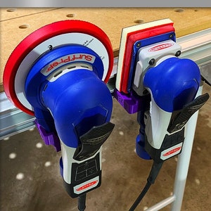 SP-SandRack™ (SurfPrep) by RAB Tools : A Thought Out Sander Holder For Your SurfPrep Sanders | 2 Versions Available!