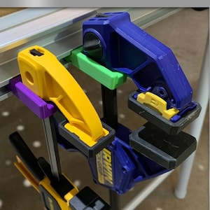 TriggerStyle™-CR (ClampRack) by RAB Tools : 2 Styles Available! | For Irwin SL300 and DeWalt Medium & Large Duty Trigger Style Clamps