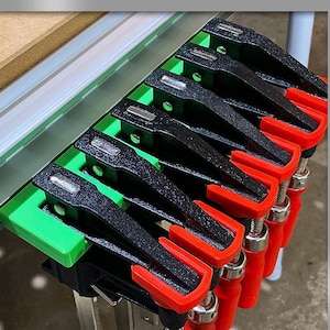 F-Style CR™ (ClampRack) by RAB Tools : 2pack / 4pack / 6packF-Style™ | Holds A Variety Of Medium Duty F-Style Clamps! - A RAB Tools Original