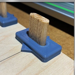 MortiseMarker™ de RAB Tools: Plantilla de transferencia central (paquete de 6)