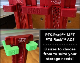 PTS-Rack™ by RAB Tools : The Original Storage Rack For Your Woodpeckers Pocket T-Squares