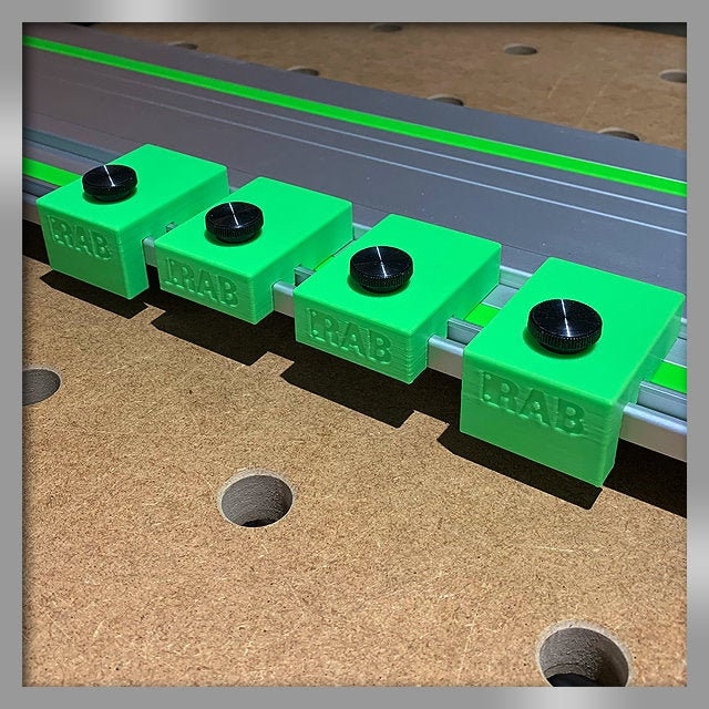 Makita StoryKit™ For Your Makita Guide Rail by RAB Tools : Choose The Stops To Compliment Your DF500 and/or DF700 - Hardware Included!