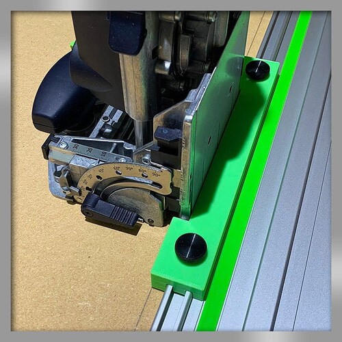 Festool DomStop: Repeat Plunge Cut Guide Rail Accessory
