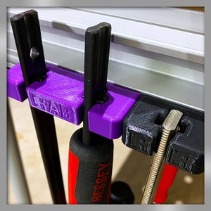 BarRack-CH™ Clamp Holder by RAB Tools : A Different Kind Of Clamp Storage F-Style and Trigger Clamp Storage A RAB Tools Original image 8