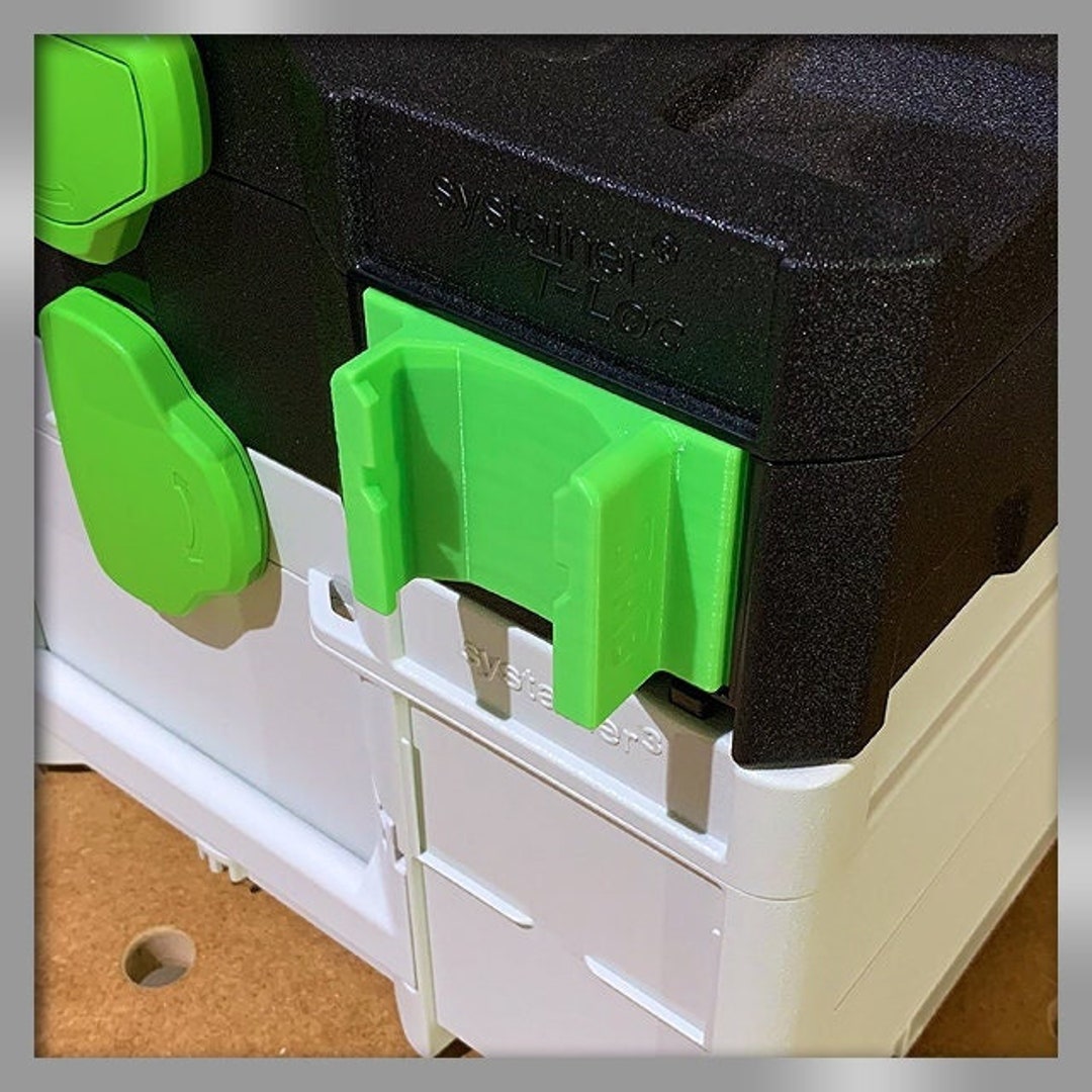 thumbnail image 2 of 10x Festool 18V Battery Wall Mounts | Undershelf Holder, 3D Printed In UK | Organize Your Workshop 2 of 6