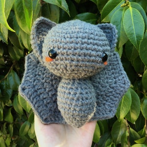Bat with Custom Witch Hat Crochet Plushie Amigurumi