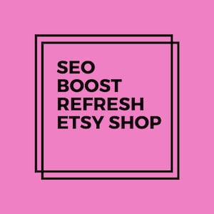 Etsy Shop SEO Help: Review, Critique & SEO Update
