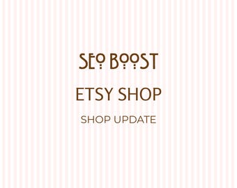Etsy Shop SEO Help - Review, Critique, SEO Update