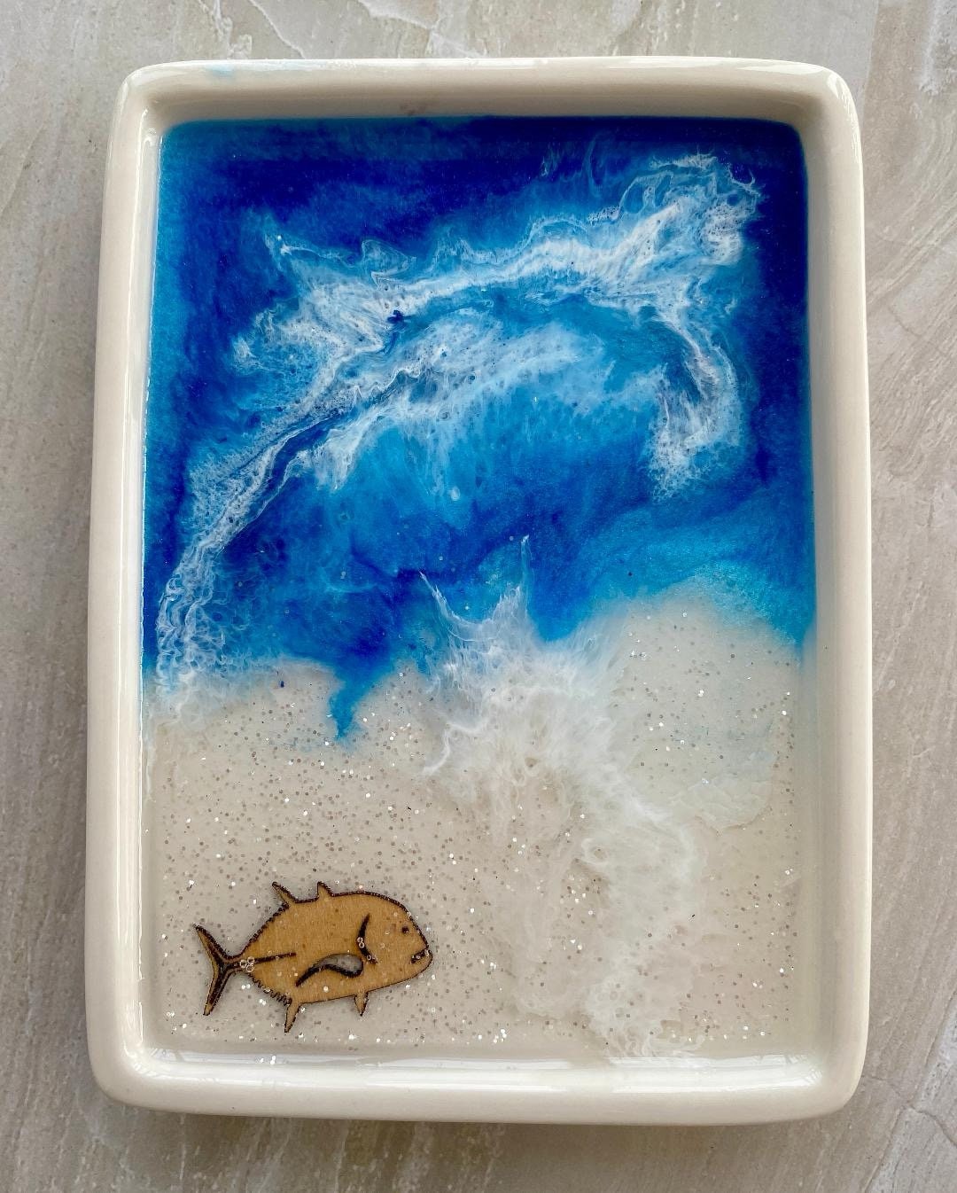 Photo inspiration: Picture Idea: Ulua Trevally Fish Ocean Themed Soap Dish