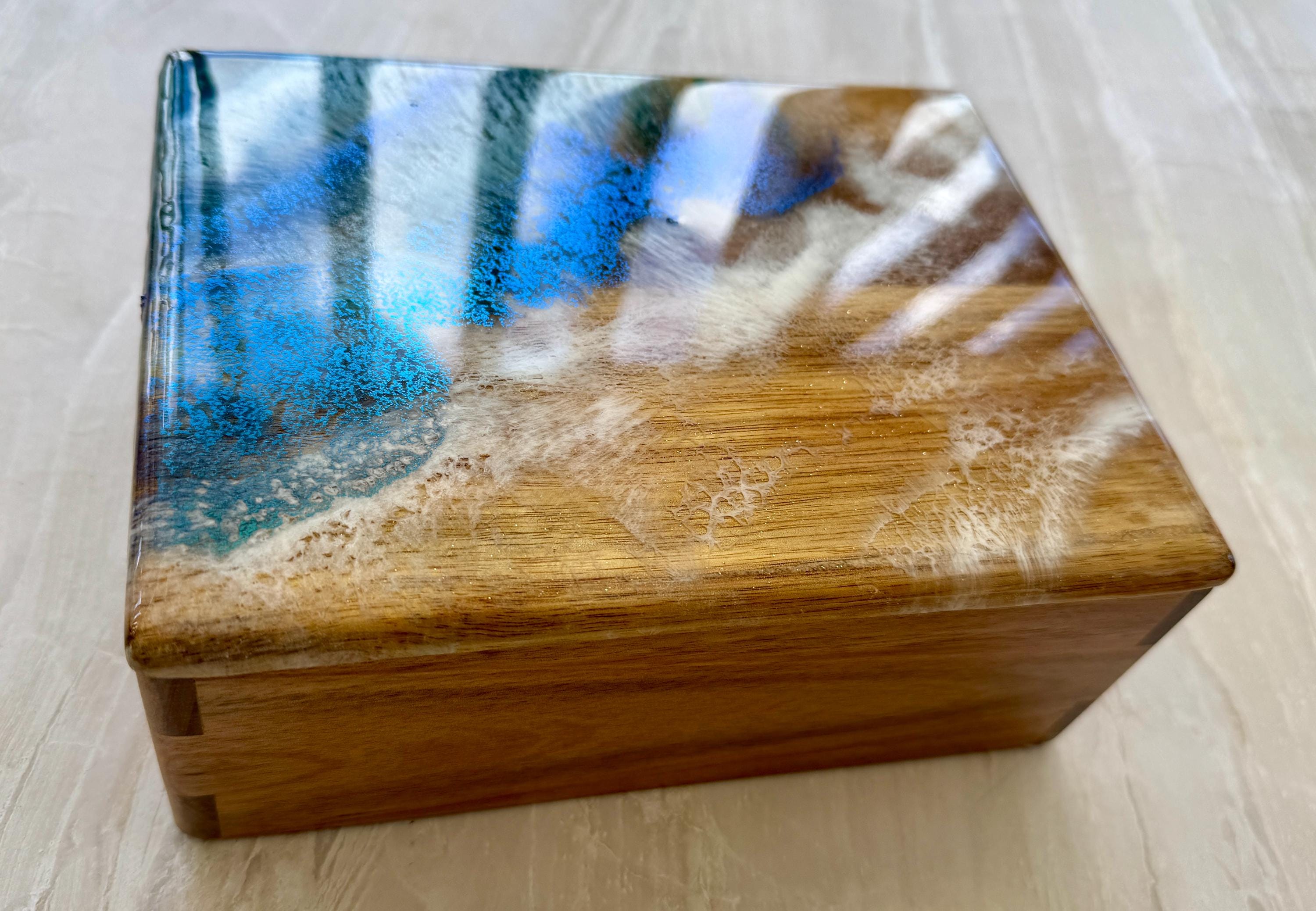 Ocean The Rive Box Small Ocean Themed Keepsake Box - Etsy