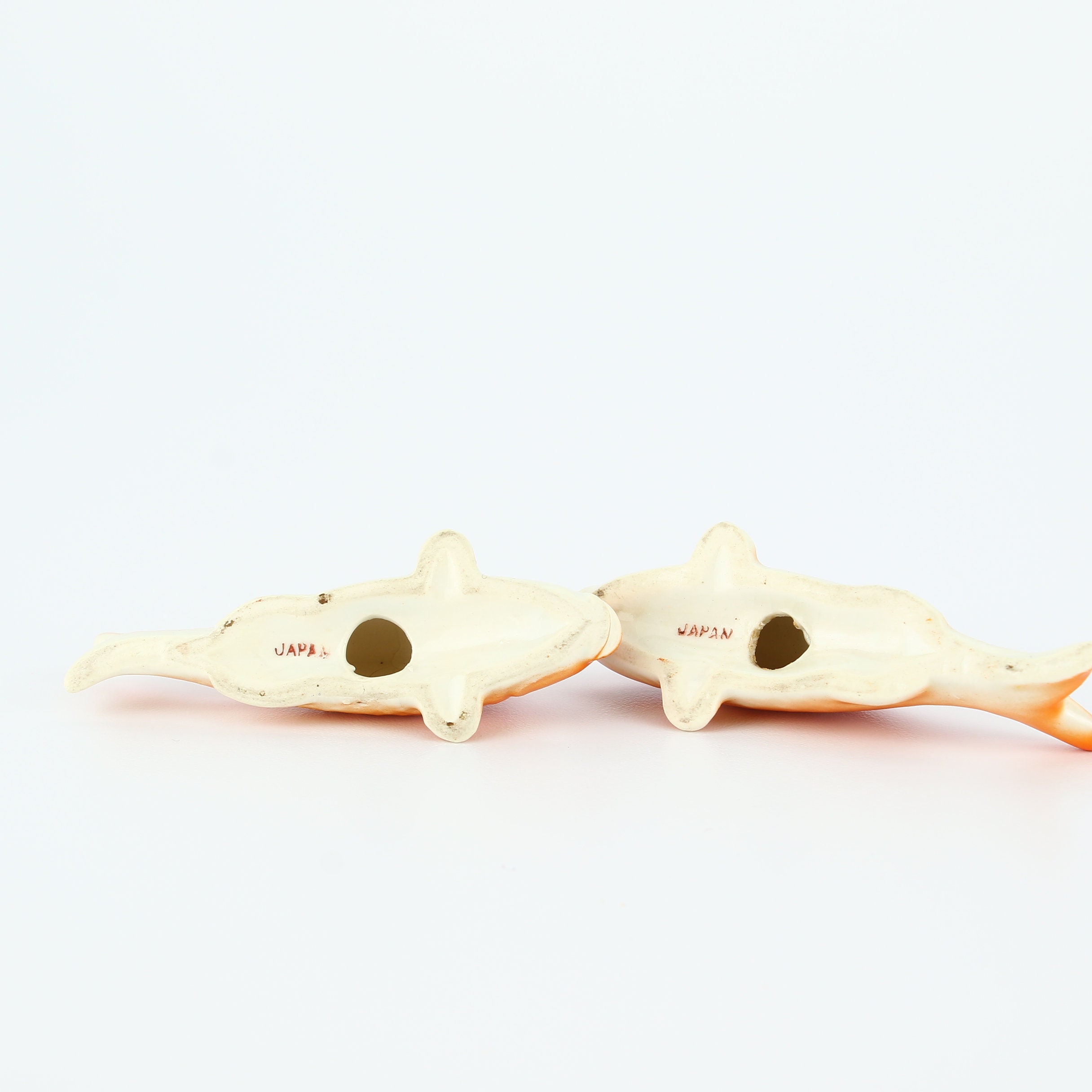 Vintage Japanese Koi Fish Salt and Pepper Shaker Goldfish Etsy