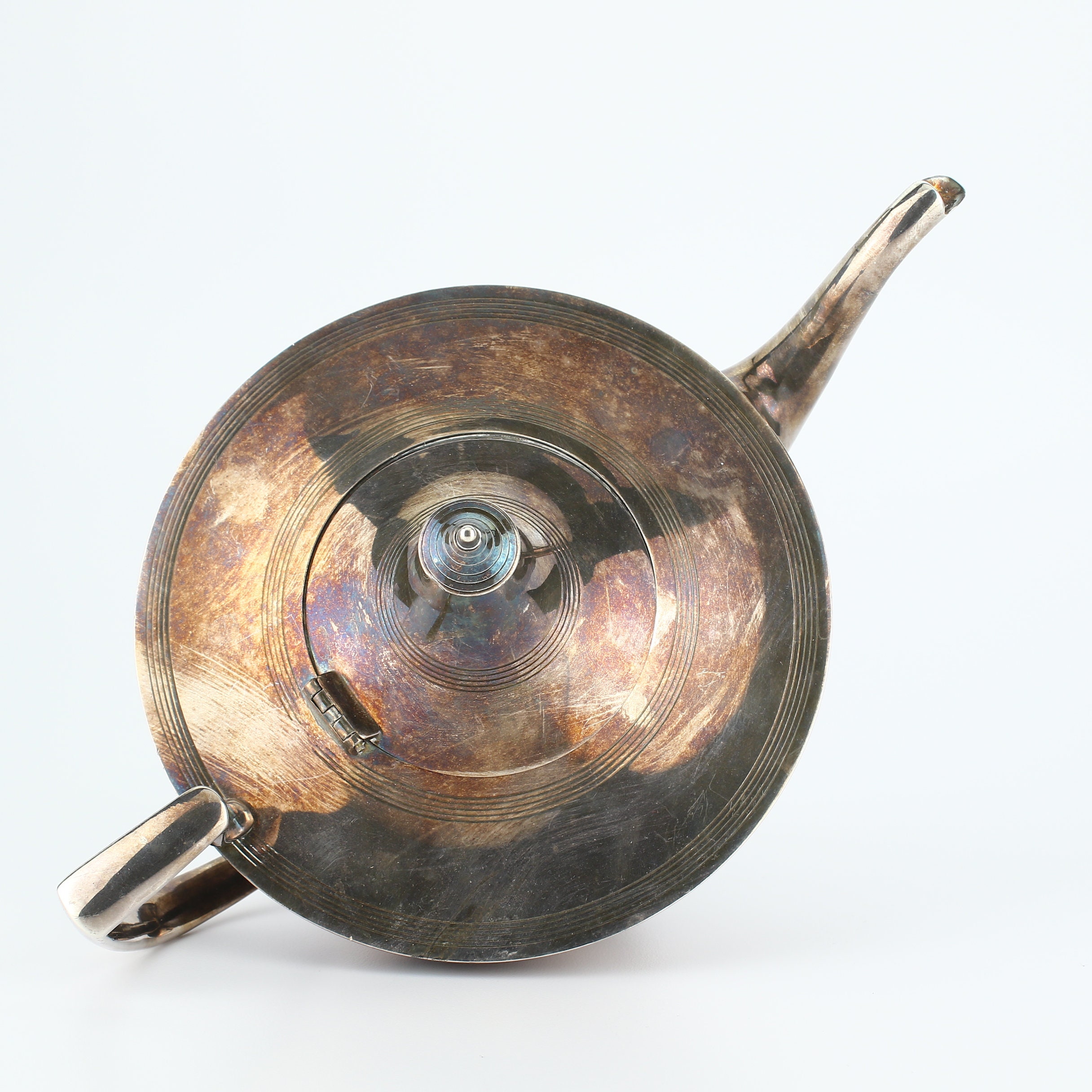 Vintage Silverplate Teapot Elegant FORBES PLATE WARRANTED Etsy