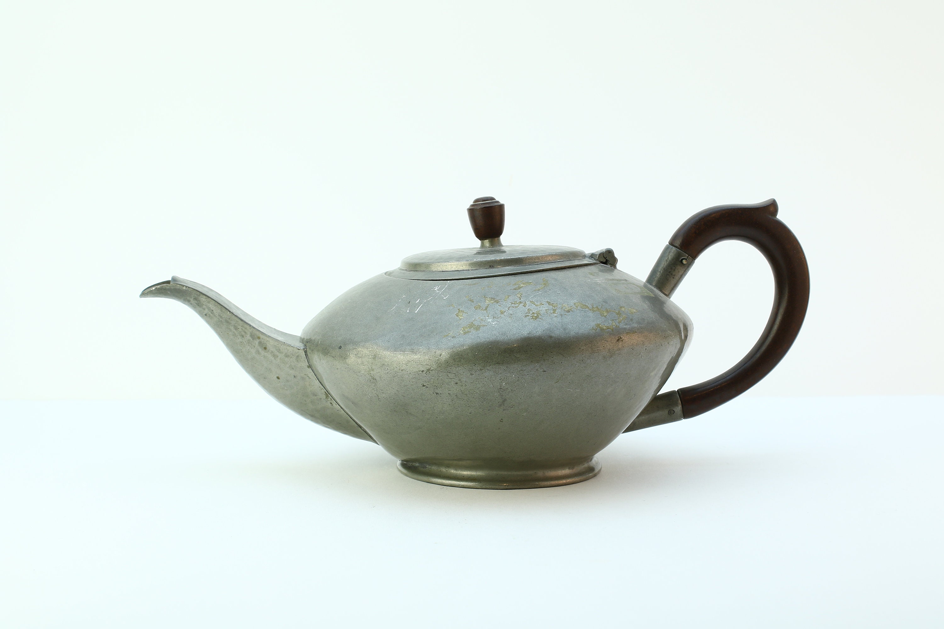 My Lady Vintage Hand Hammered English Pewter Tea Pot Etsy UK