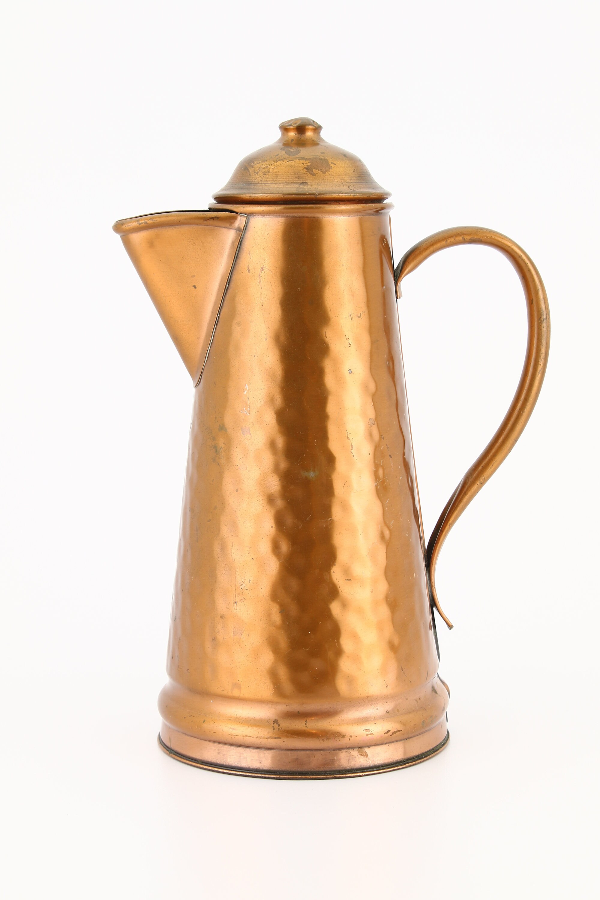 Vintage Gregorian Plainshed Copper Coffee Pot Made in USA by Etsy