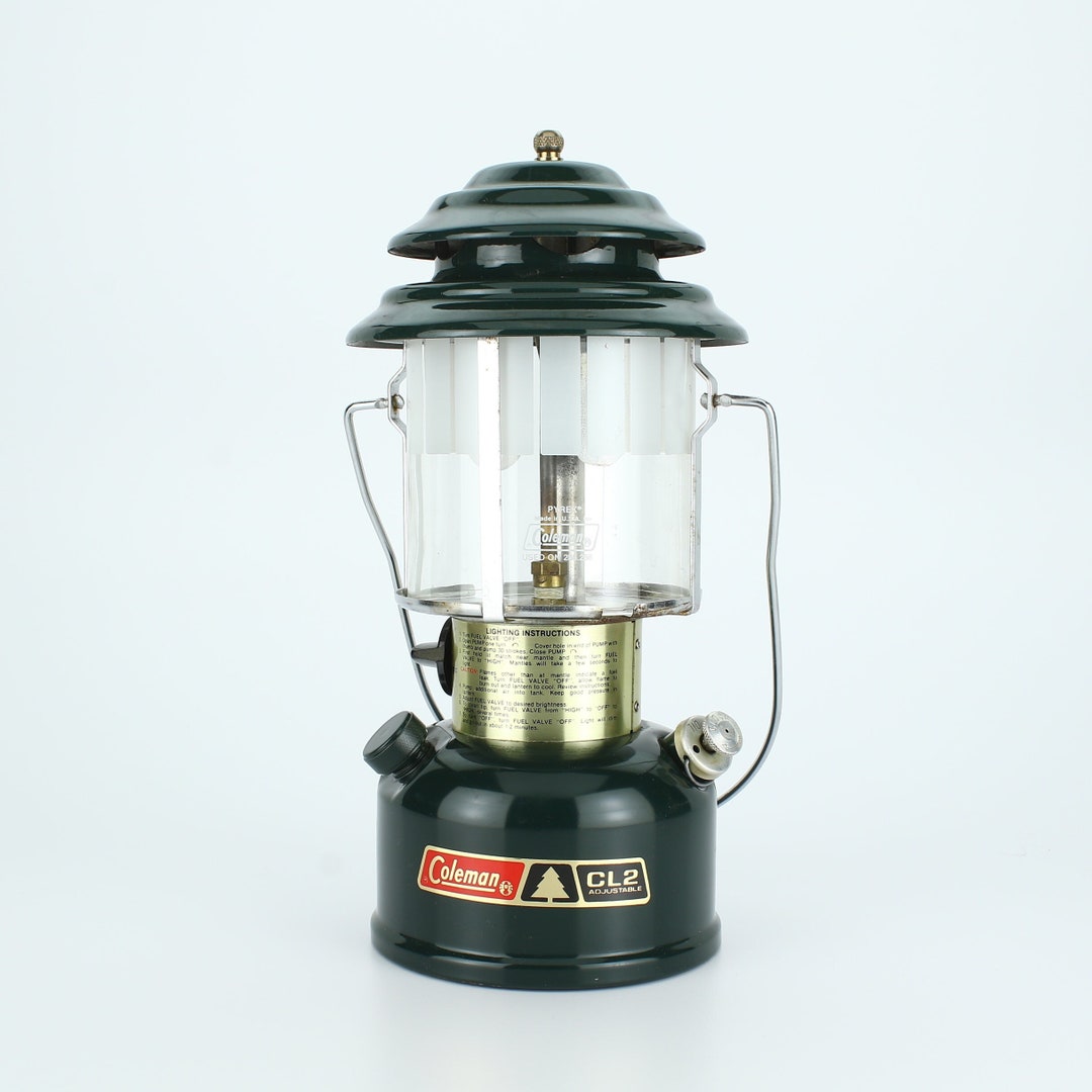 Coleman Lantern Model 288 CL2 3/84 Two Mantle, Vintage Green,