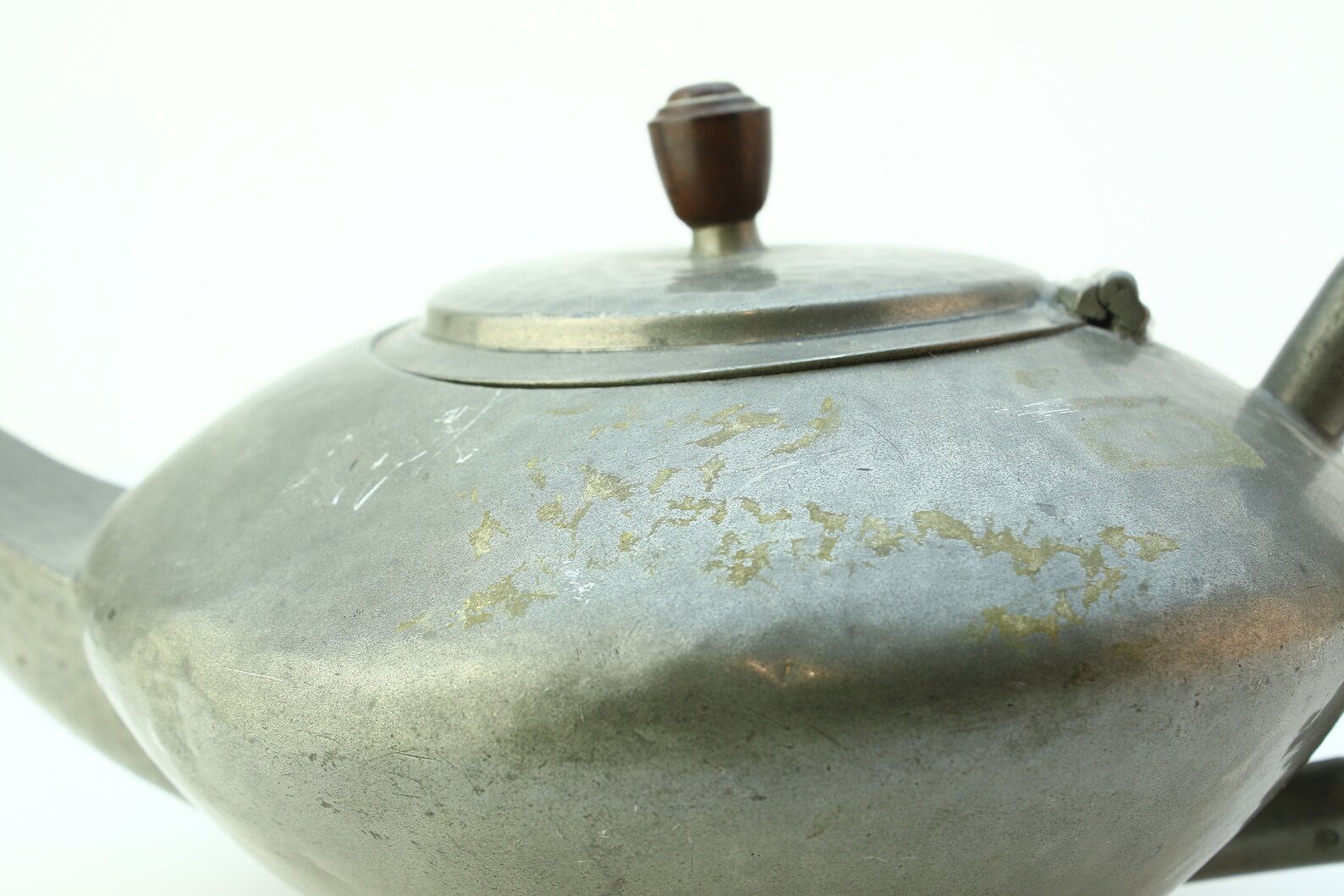 My Lady Vintage Hand Hammered English Pewter Tea Pot Etsy