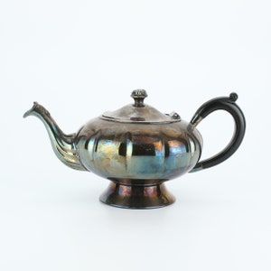 Vintage Marlboro Silver Plated Teapot - Dining Room Decor - Tea Party - Gift for Her - Victorian Style Decor