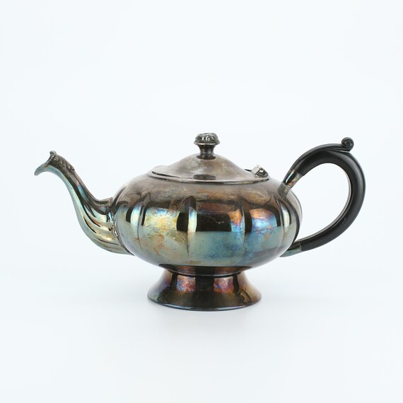 ヴィンテージ マールボロ シルバー メッキ ティーポット ダイニング  