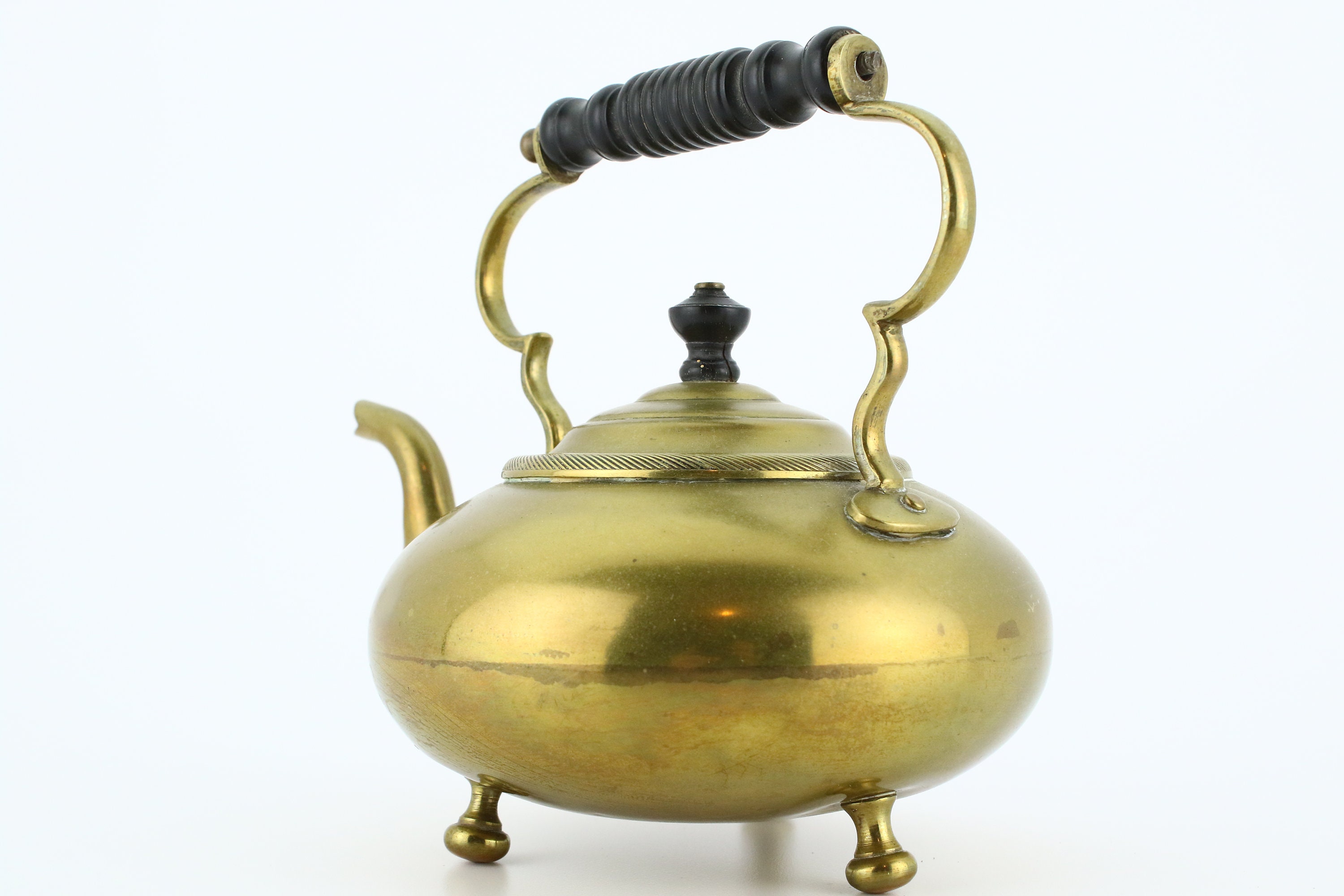 ビィンテージ 水差し ティーポット 銅 真鍮