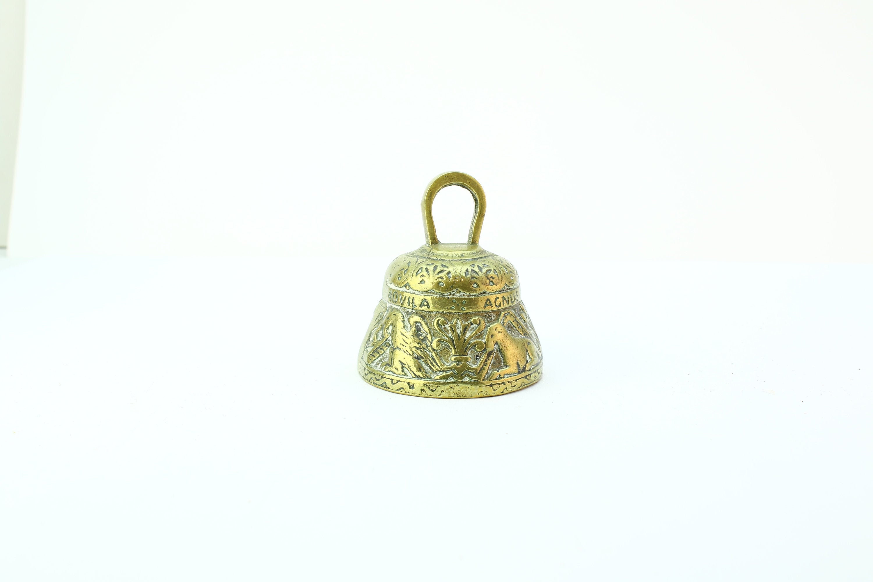 Brass Sanctuary Bell Sanctuary bell Prayer bell Monastery Bell Solid