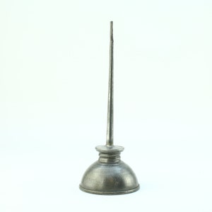 Vintage Small Metal Thumb Press Oiling Can
