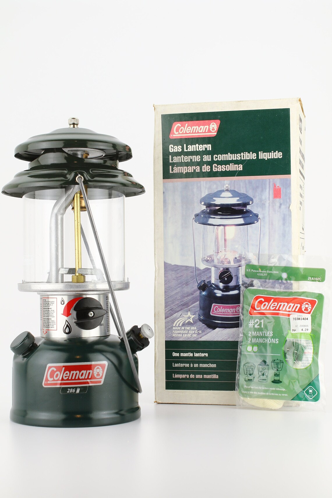 Coleman Modelo 286A 01/99 Vintage Camping / Utility Lantern | Etsy