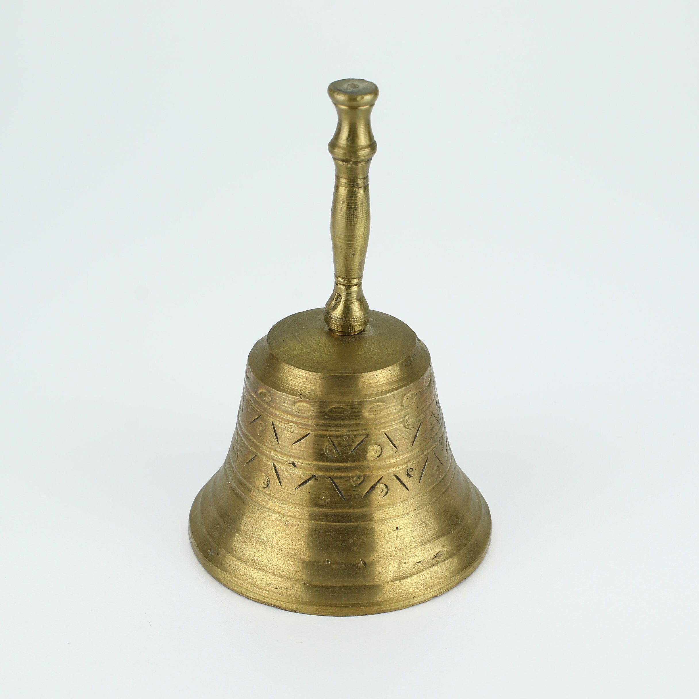 昭和レトロ アンティーク 真鍮 抽選 ハンドベル カランカラン