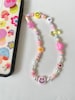 Sofia Phone Charm, Phone Lanyard, Phone Strap, Phone String, Phone Charms, Rainbow phone Charm, cellphone plug and charms 