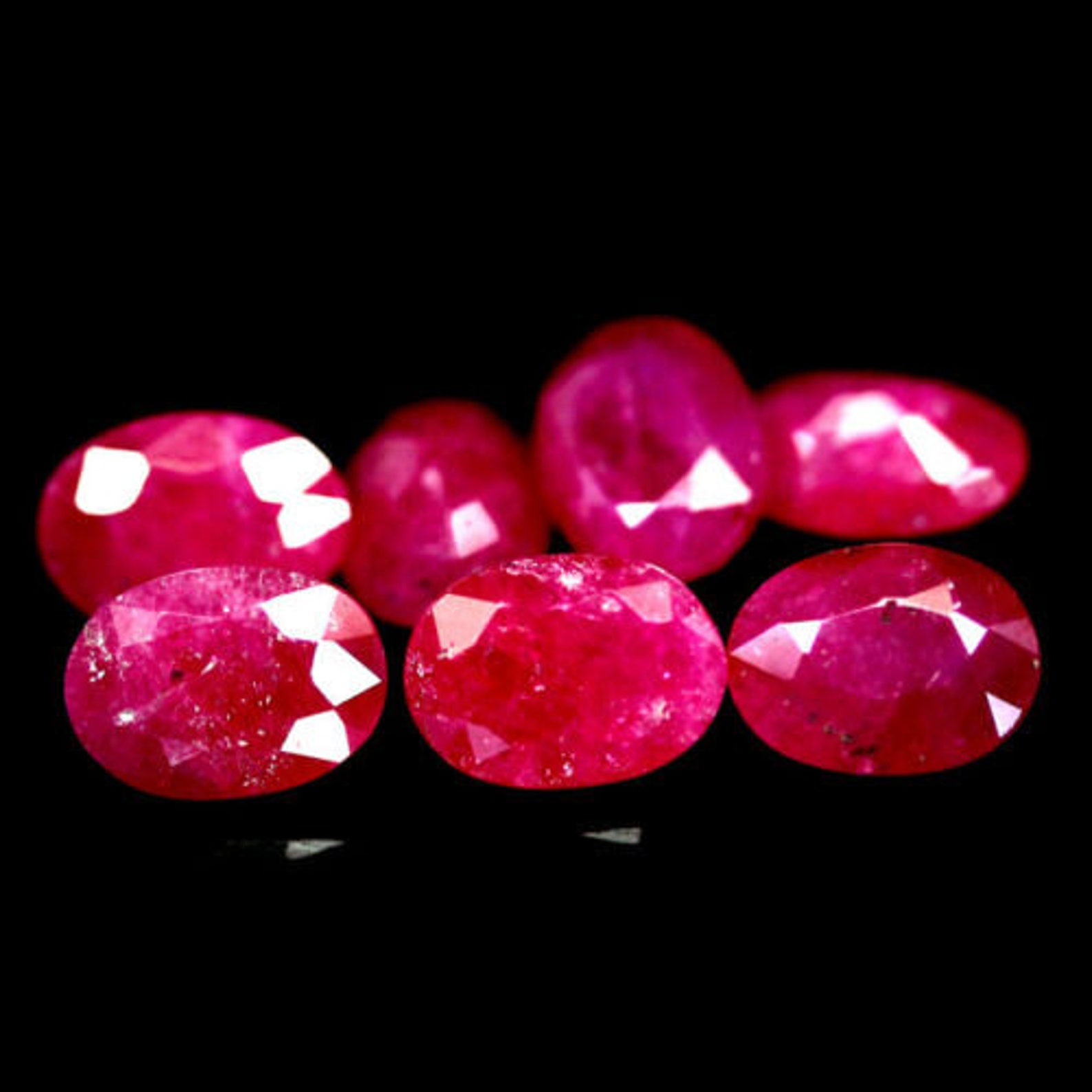 1 piece oval Burma rubies approx. 0.40 carat 4 x 5 mm Etsy