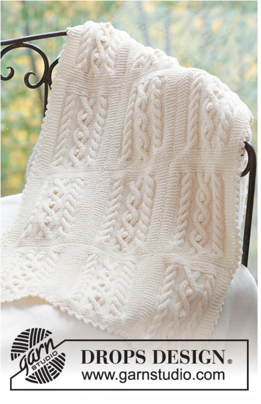 Hand-knitted Baby Blanket in 100% Merino Wool - Etsy