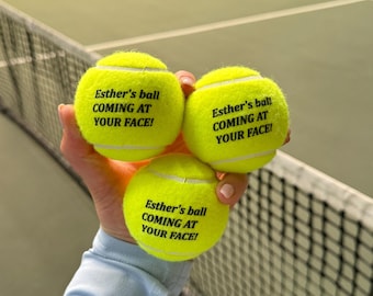 Namethatball - Personalised Padel Balls - Standard text edition
