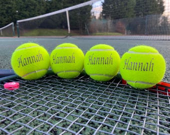 Namethatball - Palline da tennis personalizzate - Scritta colorata