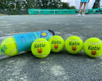 NTB Personalised Adult's Tennis Balls - Emoji Edition