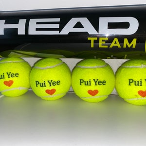 personalised dog balls