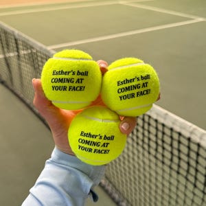 Namethatball - Personalised Padel Balls - Standard text edition