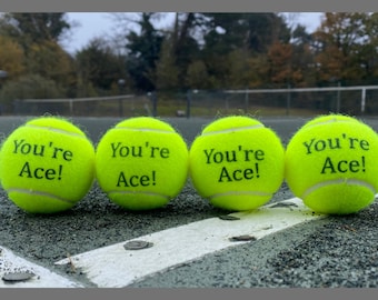 Namethatball - Personalised Tennis Balls - Custom Text