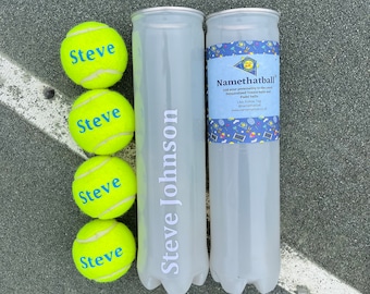 Personalisierte Tennisbälle für Erwachsene - Glitz & Glam Edition