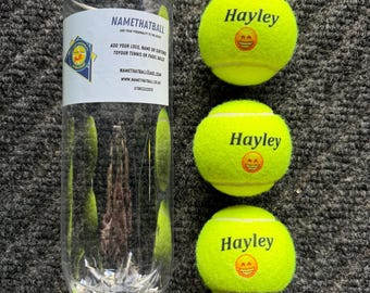 namethatball - Pelotas de pádel personalizadas - Nombre y emoji