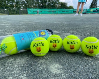Namethatball - Personalised tennis balls - Emoji edition