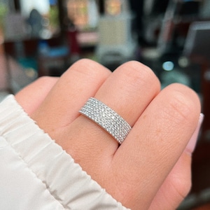 Five row ring on sale