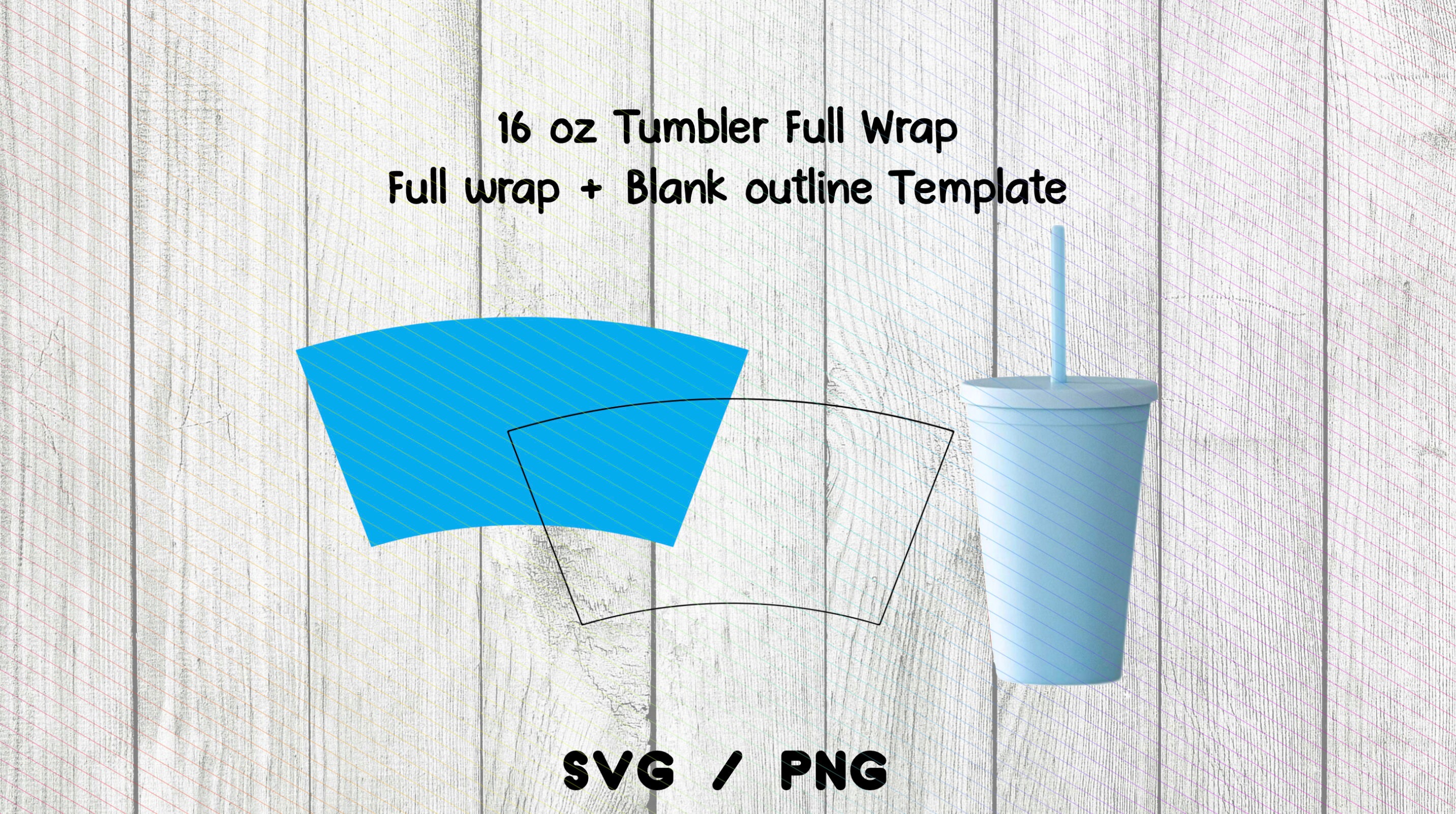 Free Tumbler Wrap Template