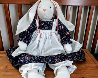 Vintage rabbit doll | Etsy